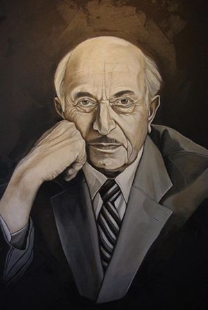 Simon Wiesenthal Portrait