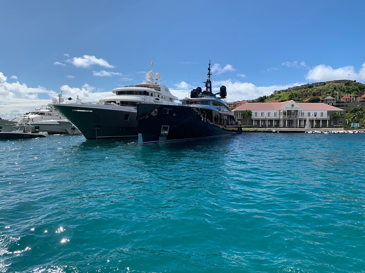 A beautiful day on Saint Barth's.